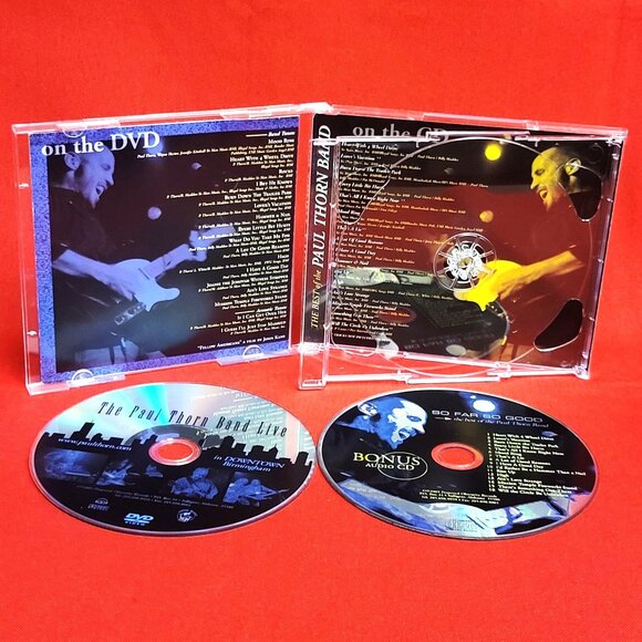 So Far So Good Live The Best of the Paul Thorn Band 2 Discs CD DVD Combo 2005 S - Picture 8 of 10